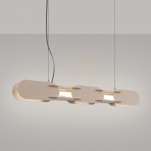 CHAIN 91 taupe LED 4000K pendant lamp small 2