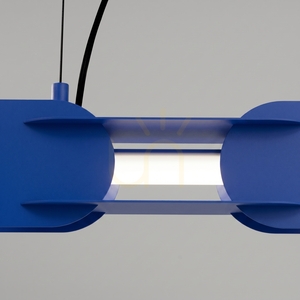 CHAIN 91 ultramarine LED 4000K pendant lamp small 3