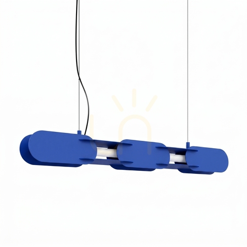 Check CHAIN 91 ultramarine LED 4000K pendant lamp