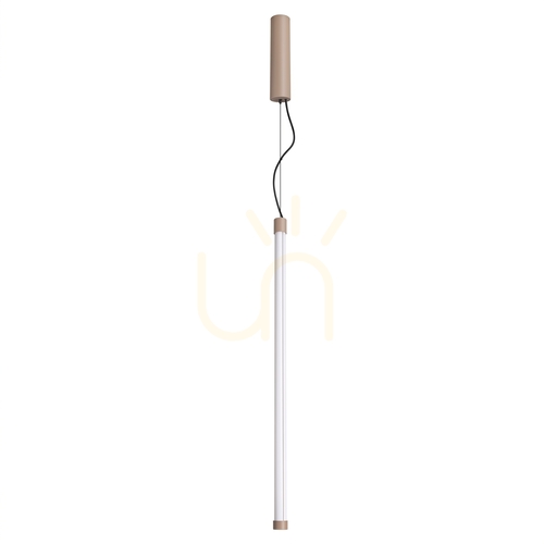 Check TRANG 75 taupe LED 3000K pendant lamp
