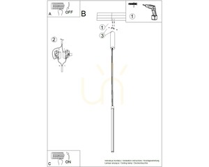 TRANG 75 yellow LED 3000K pendant lamp small 7