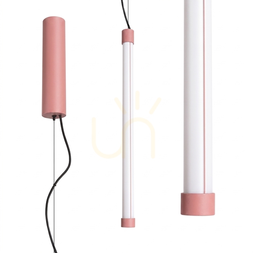 Check TRANG 50 peach LED 4000K pendant lamp