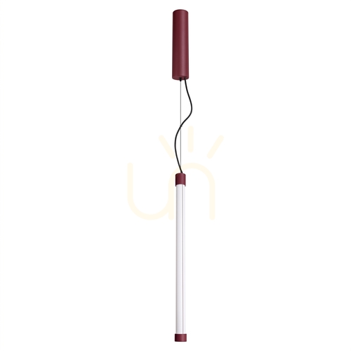 Check TRANG 50 burgundy LED 4000K pendant lamp