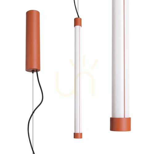 Check TRANG 50 ochre red LED 4000K pendant lamp