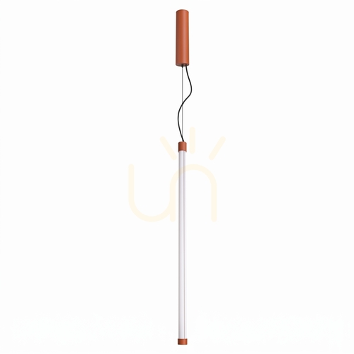 Check TRANG 75 ochre red LED 4000K pendant lamp
