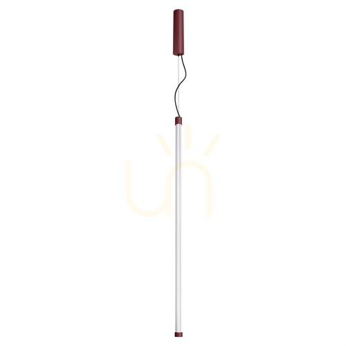 Check TRANG 100 burgundy LED 4000K pendant lamp