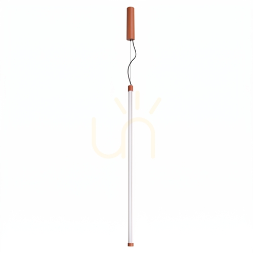 Check TRANG 100 ochre red LED 4000K pendant lamp