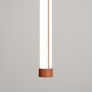 TRANG 100 ochre red LED 4000K pendant lamp small 4