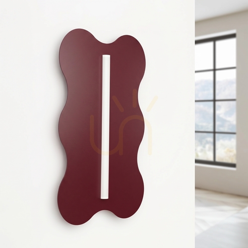 Check KLOVER wall lamp burgundy