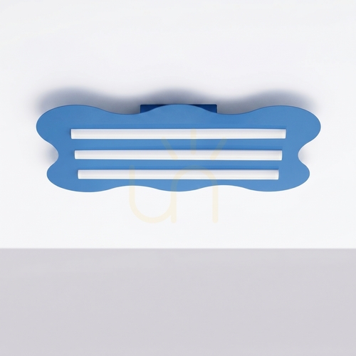 Check Plafond KLOVER blue
