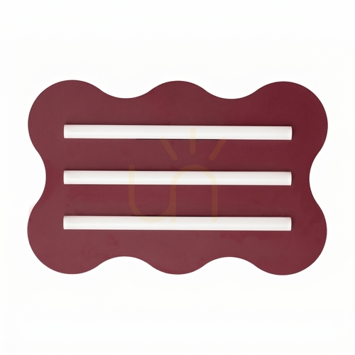 Check Plafond KLOVER burgundy
