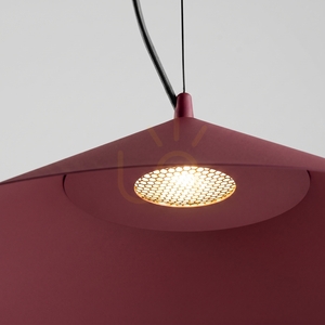 FINT burgundy LED 3000K pendant lamp small 4