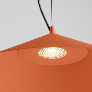 FINT ochre red LED 3000K pendant lamp small 4