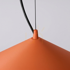 FINT ochre red LED 3000K pendant lamp small 5