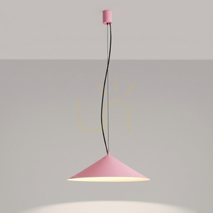 FINT pink LED 3000K pendant lamp small 8