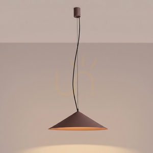 Thoro FINT TH.960 brown LED pendant light, 4000 K, Ø50 cm small 8