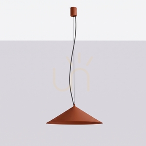FINT ochre red LED 4000K pendant lamp small 7