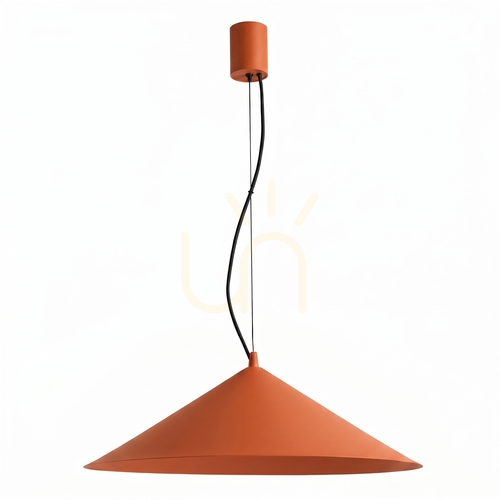 Check FINT ochre red LED 4000K pendant lamp