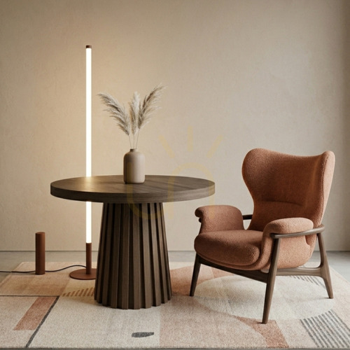 Check TRANG floor lamp ochre red 4000K