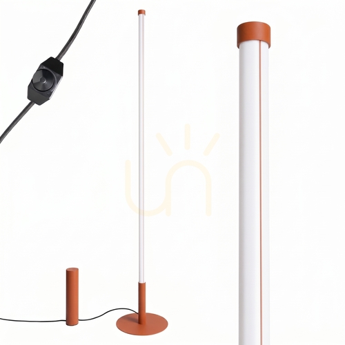 Check TRANG floor lamp ochre red 4000K