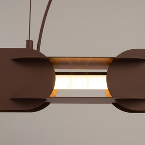 CHAIN 158 brown LED 3000K pendant lamp small 3