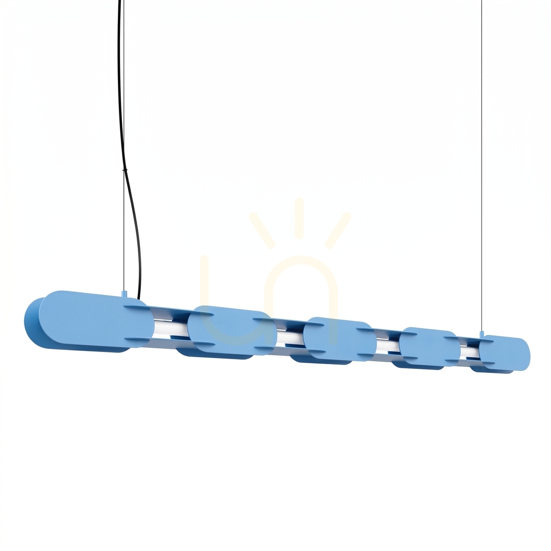 CHAIN 158 blaue LED 3000K Pendelleuchte