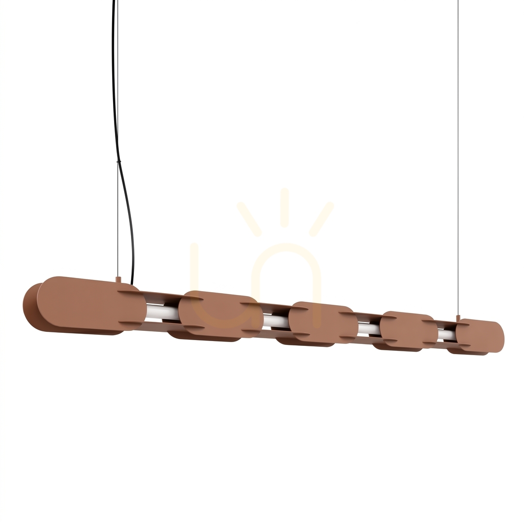 CHAIN 158 mocca LED 3000K Pendelleuchte