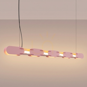 CHAIN 158 pink LED 3000K pendant lamp small 2