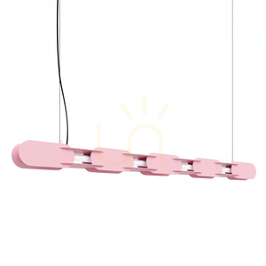 CHAIN 158 pink LED 3000K pendant lamp small 0