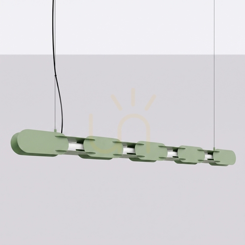 Check CHAIN 158 sage LED 3000K pendant lamp