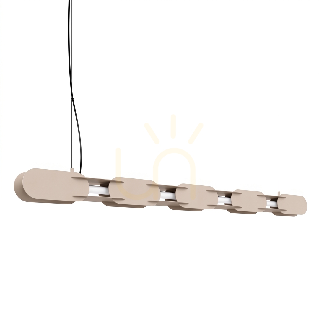 CHAIN 158 taupe LED 3000K Pendelleuchte