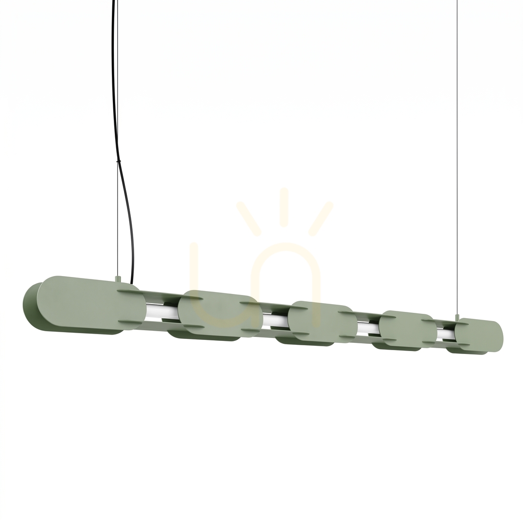 CHAIN 158 grün oliv LED 3000K Pendelleuchte