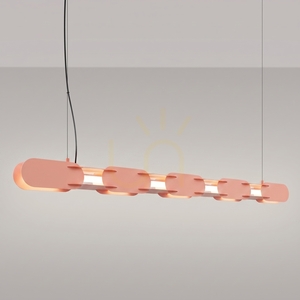 CHAIN 158 peach LED 4000K pendant lamp small 2