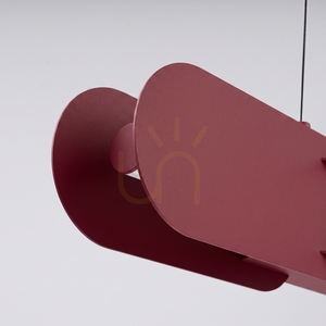 CHAIN 158 burgundy LED 4000K pendant lamp small 4