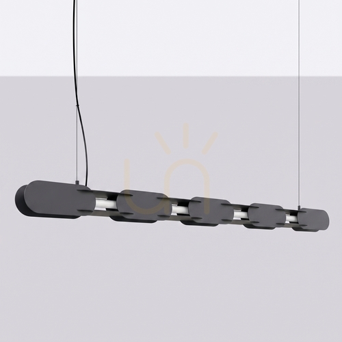 Check CHAIN 158 black LED 4000K pendant lamp