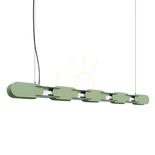 Check CHAIN 158 sage LED 4000K pendant lamp