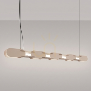 CHAIN 158 taupe LED 4000K pendant lamp small 2