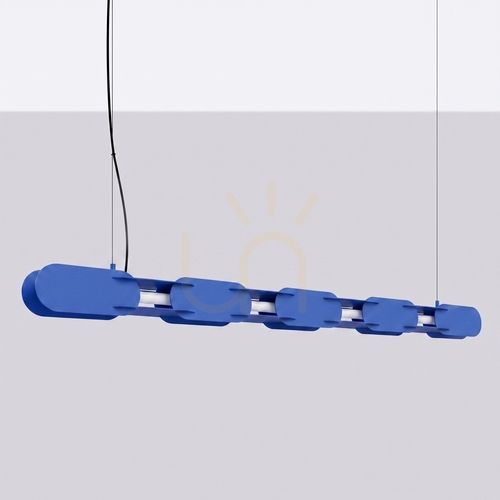 Check CHAIN 158 ultramarine LED 4000K pendant lamp