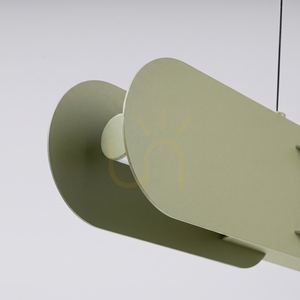CHAIN 158 pendant lamp olive green LED 4000K small 4