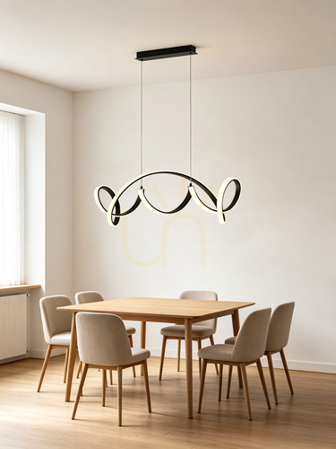 Check TORONTO pendant lamp black 7095-0110 Aviano