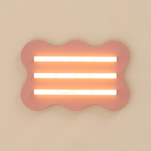 Thoro KLOVER peach ceiling light S14d 43 cm small 3