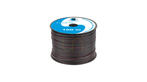 Check CCA 2x0.5mm speaker cable black