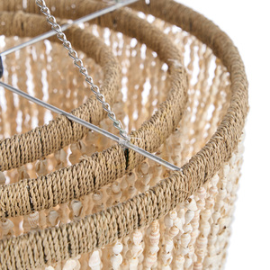 Shell Chandelier Natural M small 6