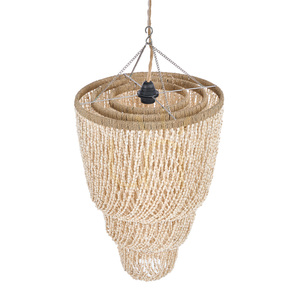 Shell Chandelier Natural M small 9