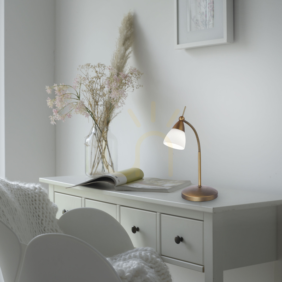 Preview PINO Table Lamp 4001-11 Brass 1xG9 PINO Table Lamp 4001-11 Brass 1xG9