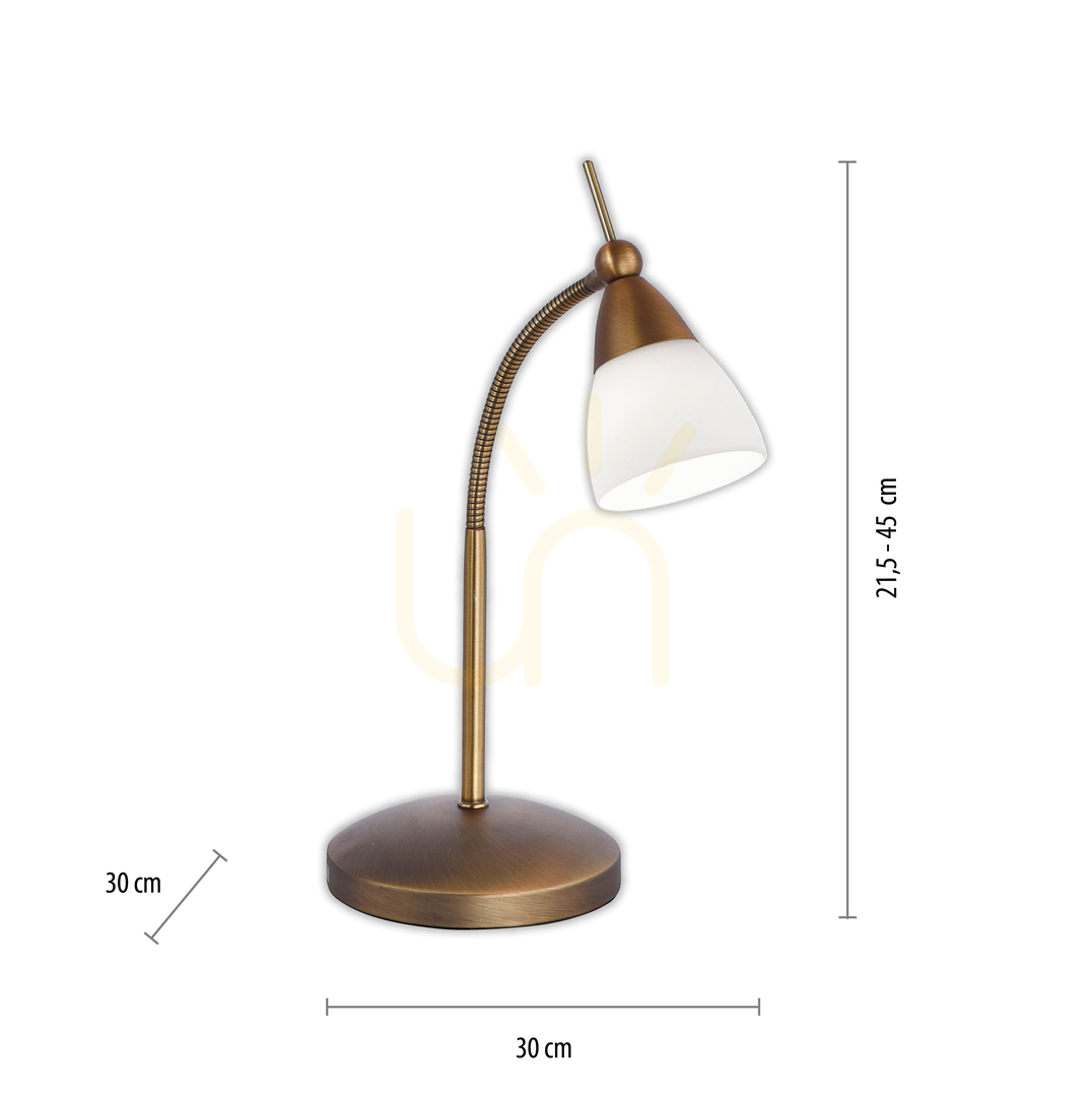 Preview PINO Table Lamp 4001-11 Brass 1xG9 PINO Table Lamp 4001-11 Brass 1xG9