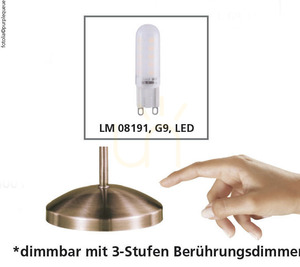 PINO Table Lamp 4001-60 Brass 1xG9 10 PINO Table Lamp 4001-60 Brass 1xG9 small 10