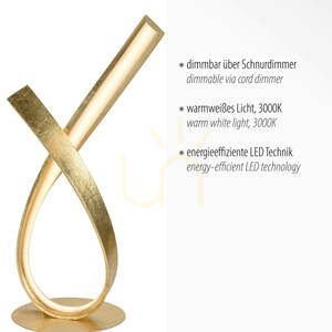 LINDA Table Lamp 4720-12 Gold 1xLED small 3