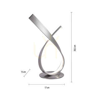 LINDA Table Lamp 4720-55 Silver 1xLED 6 LINDA Table Lamp 4720-55 Silver 1xLED small 6