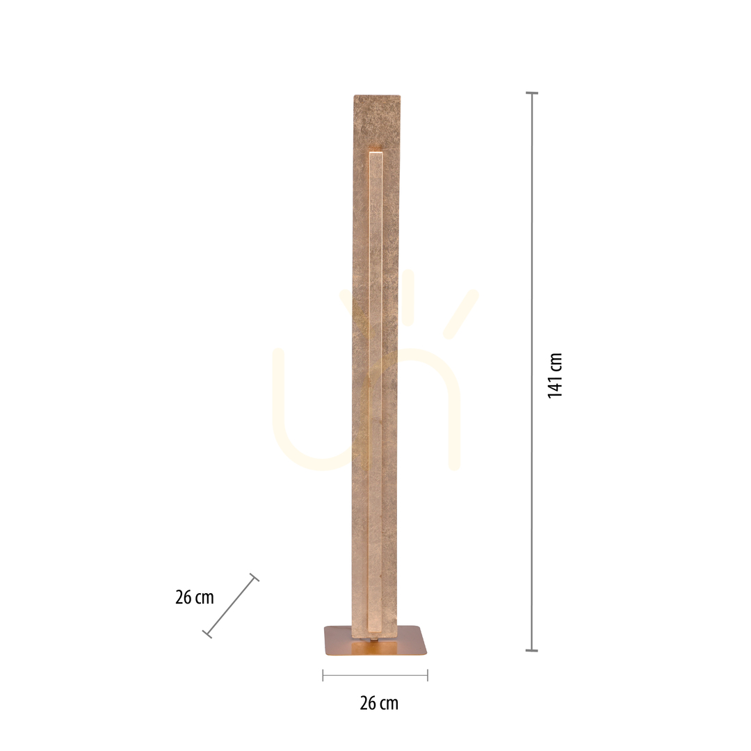 Preview NEVIS 603-12 Gold 1xLED Floor Lamp NEVIS 603-12 Gold 1xLED Floor Lamp